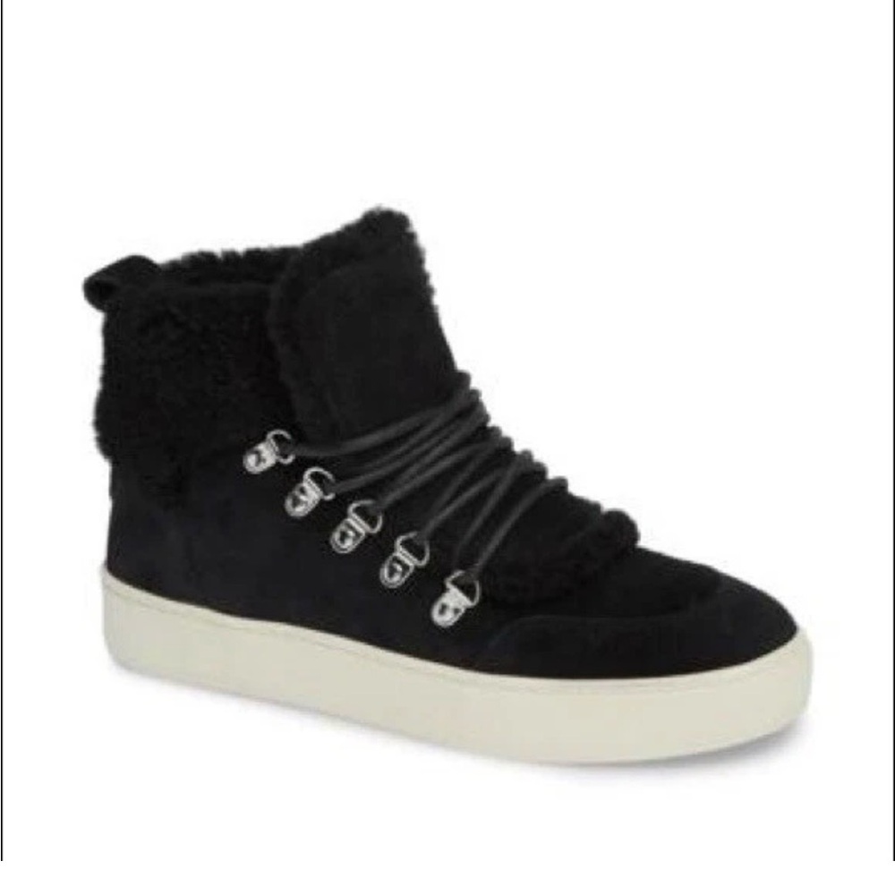 Mark Fisher Women's Black High-Top Sneakers Size 8
